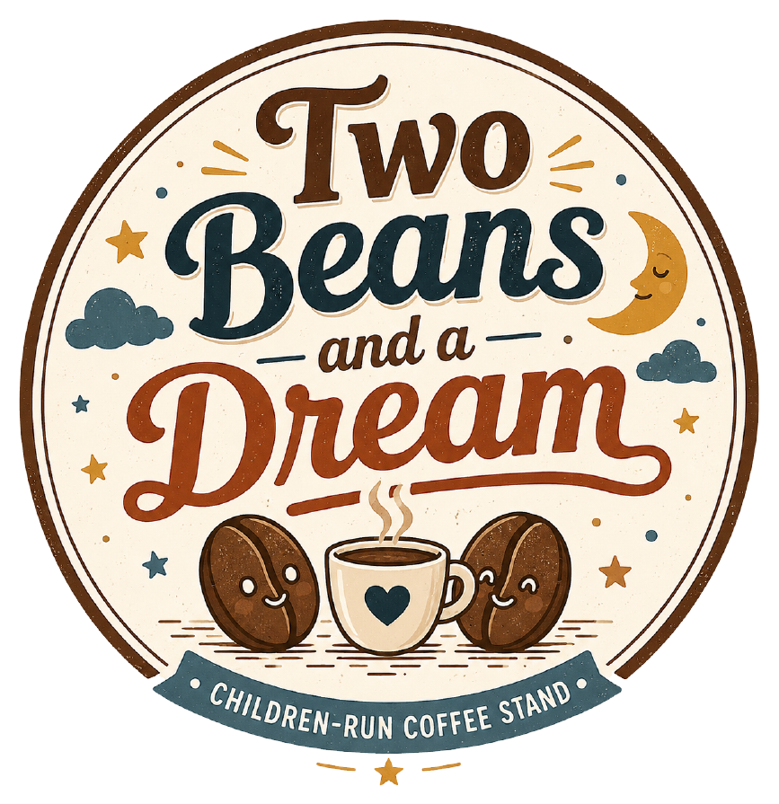 Two Beans and a Dream — Children-Run Coffee Stand